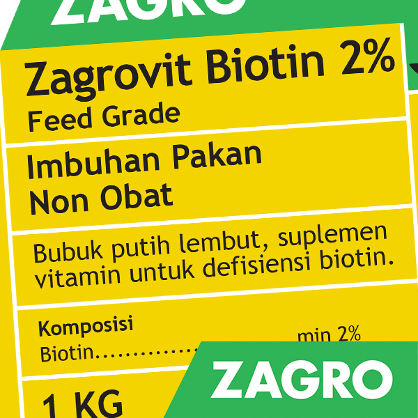 Zagrovit Biotin 2% Feed Grade